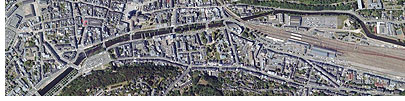 Bird's Eye View of Quimper