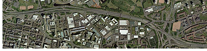 Bird's Eye View of Glasgow