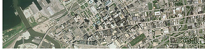 Bird's Eye View of Cleveland